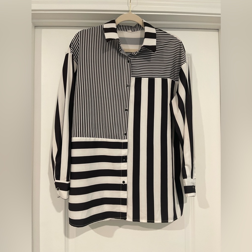 Striped Button Down